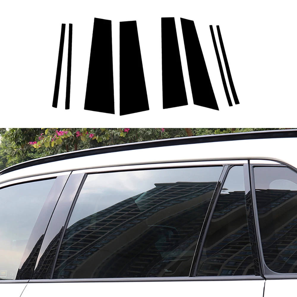 Car Window B Column Stickers Strisce Decorative Protettive Cover Accessori Auto Per Toyota Corolla Camry Levin Reiz Vios Verso