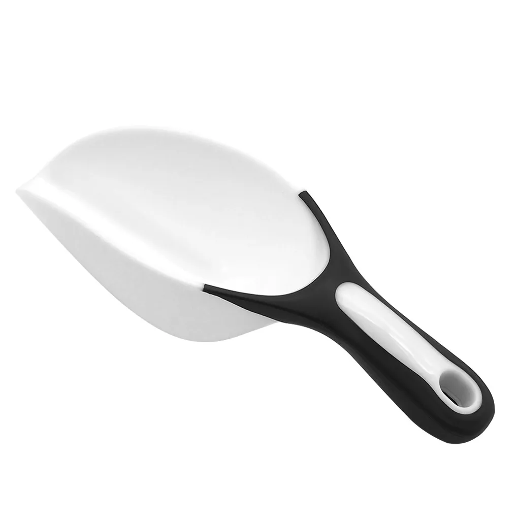 Кухонная ложка хорошие ручки гибкий Совок посуда инструмент суп шеф-повара ремесло пластиковое питание для Kicthen 829