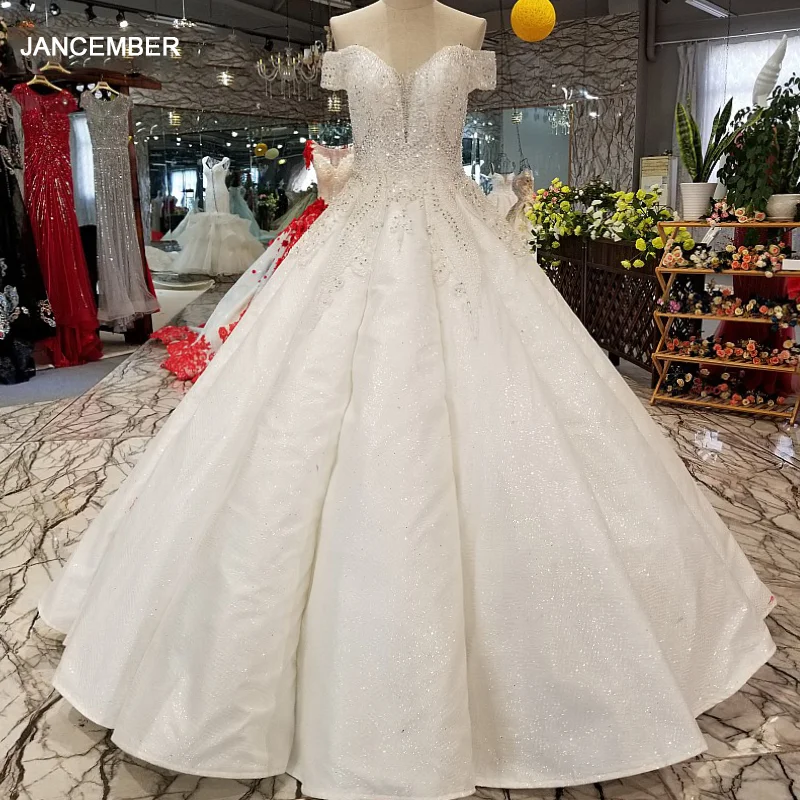 LS09670 piso longitud vestido de boda con cuentas de hombro encantador tienda china online venta al por mayor de novia| - AliExpress