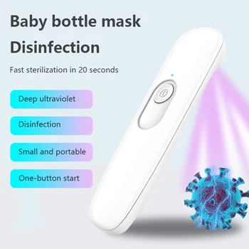 

Hot !Portable UV Sterilizer Lamp UV Lights USB Germicidal Lamp Home Handheld Disinfection Outdoor Anti Flu UVC Lamp Health Guard