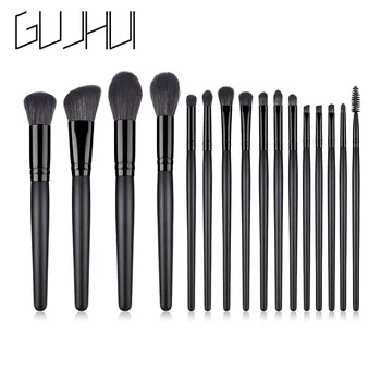 

16PCS Blending Wooden Handle High End Foundation Cosmetic Eyebrow Eyeshadow Brush Makeup Brush Sets Tools