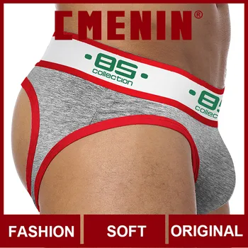 

New Arrival LOGO cotton Soft CMENIN Gay Men Sexy Underwear Thong Men Jockstrap Man thong Mens Thongs And G strings