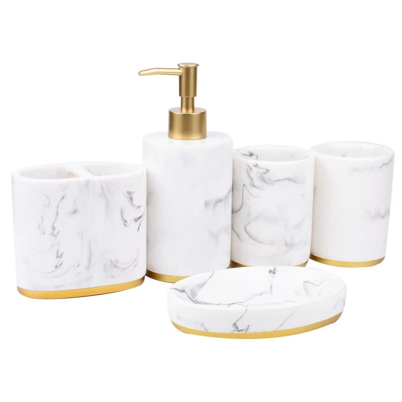Discount Bathroom Accessory Sets The 8 Best Bathroom Sets Of 2021