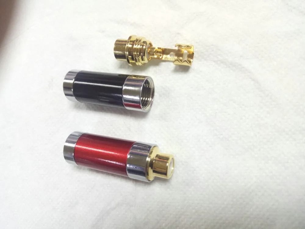20pcs NEW brass RCA socket Audio Female connector soldering New