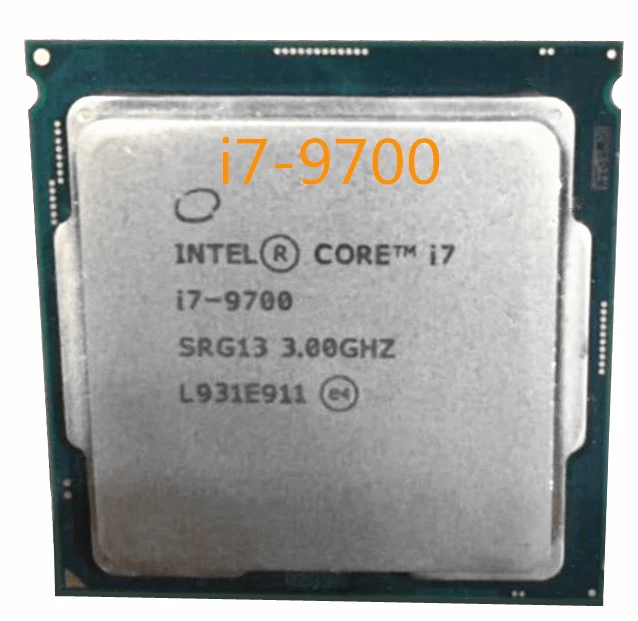 Intel Core i7-9700 3.0G 12MB CPU i7 9700 Socket 1151 / H4 / LGA1151 14nm octa-core CPU