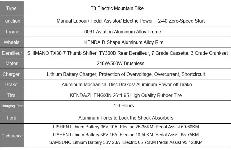 Sale T8 189.47 36 V strong electric bicycle high quality MTB mountain bicycle with hanging hairpin 7 Sale T8 189.47 36 V strong electric bicycle high quality MTB mountain bicycle with hanging hairpin 7