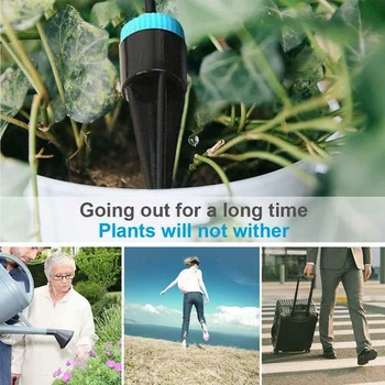 

10Pcs Irrigation Component 10 Head Drip Automatic Watering Device Water Seepage Drip Irrigation