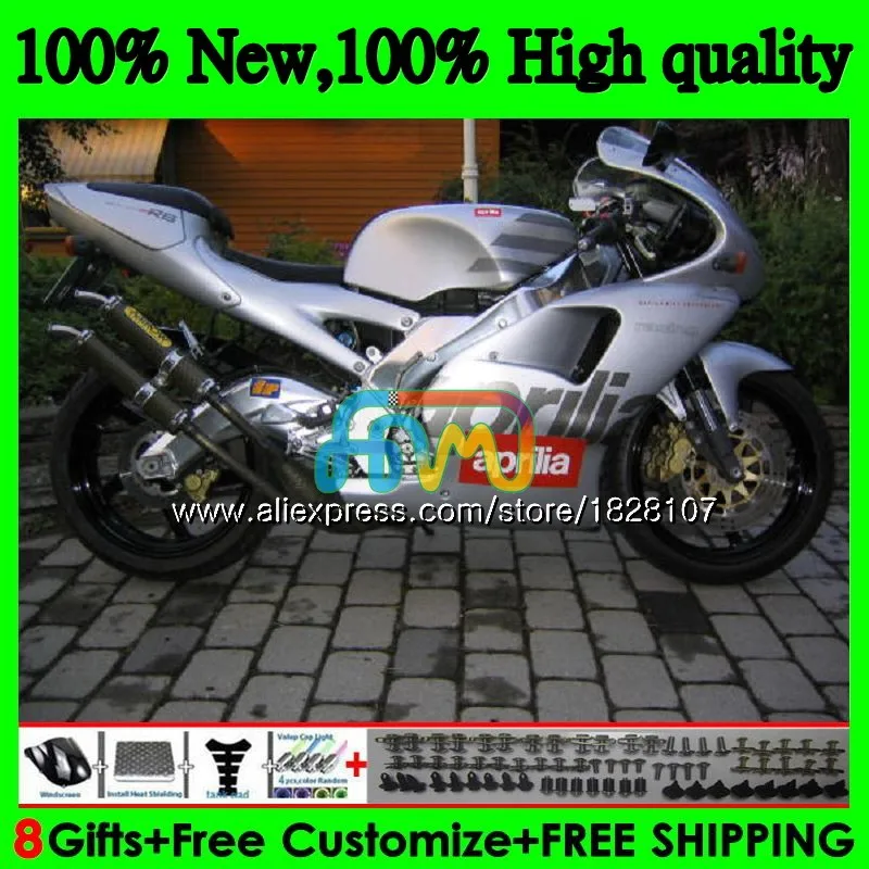 Средства ухода за кожей для Aprilia RS-250 RSV250 R RS250 95 96 97 81BS. 28 RSV250RR RS250R RS 250 РСВ 250 R RR 1995 горячая серебристый 1996 1997 обтекатель