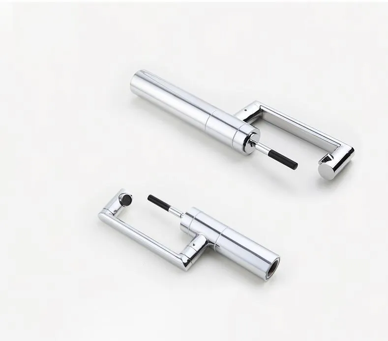 Vidric New wash head Basin Faucet Single Lever 1080 Rotation Spout Modern Brass Mixer Tap Bathroom Basin Water Sink Mixer Chrome