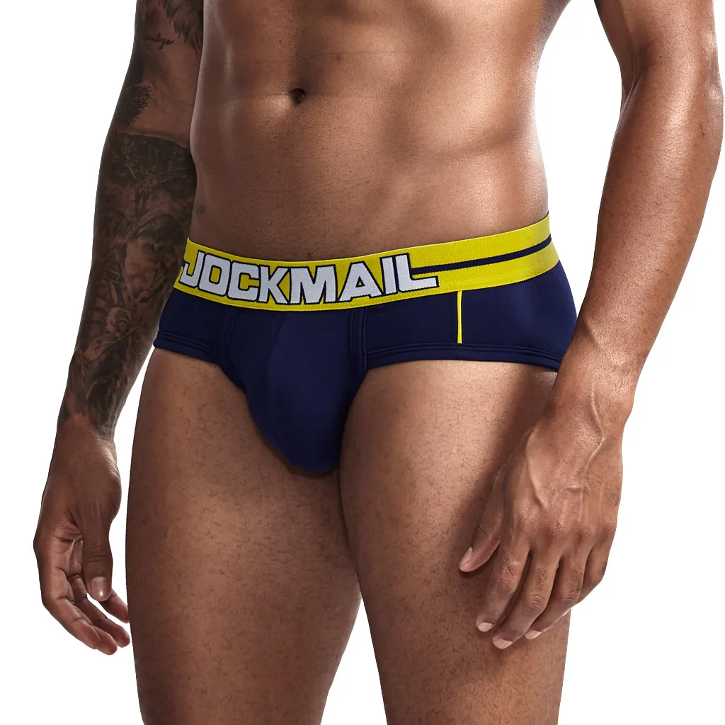 Men's Underwear Boxers Bulge Pouch Underpants Splicing Cuecas Underwear Boxershorts Cotton Breathable Underwear Mens Boxer Homme