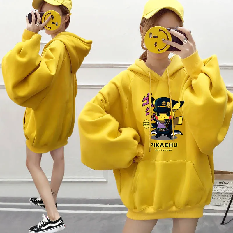 yellow pikachu hoodie