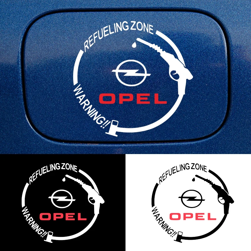 

Fashion Car Fuel Tank Cap Sticker Auto Decal for Opel Astra H G J Insignia Mokka Zafira Corsa Vectra C D Automobile Accessories
