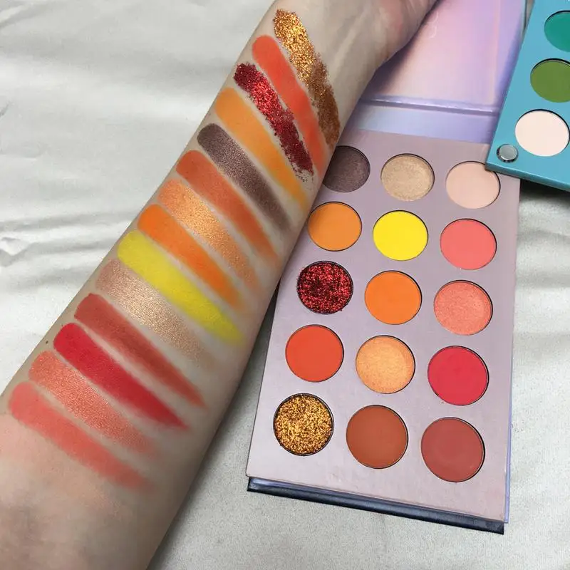 Beauty Glazed 60 Colors eyeshadow pallete eyeshadow the shadows palette of shadows paleta de sombra makeup pallete eye shadow