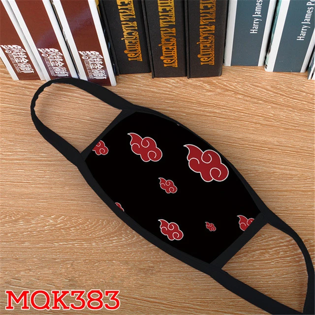 Naruto Anime Mouth Mask Akatsuki  (Buy 1 and get 1 Free) 1