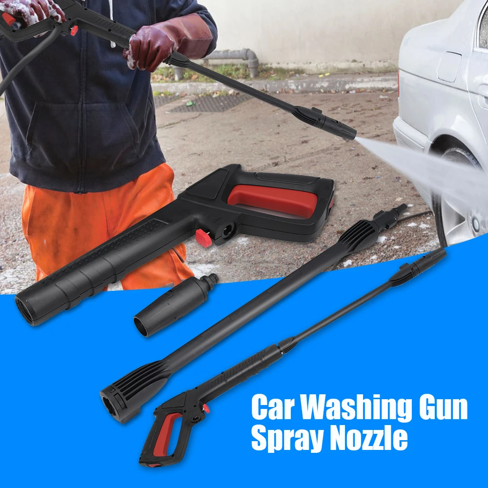 Vente Zeepin pistolet à eau haute pression 1740psi lave auto pulvérisateur buse outil pour AR Decker Bosche AQT série laveuse jardin voiture nettoyage