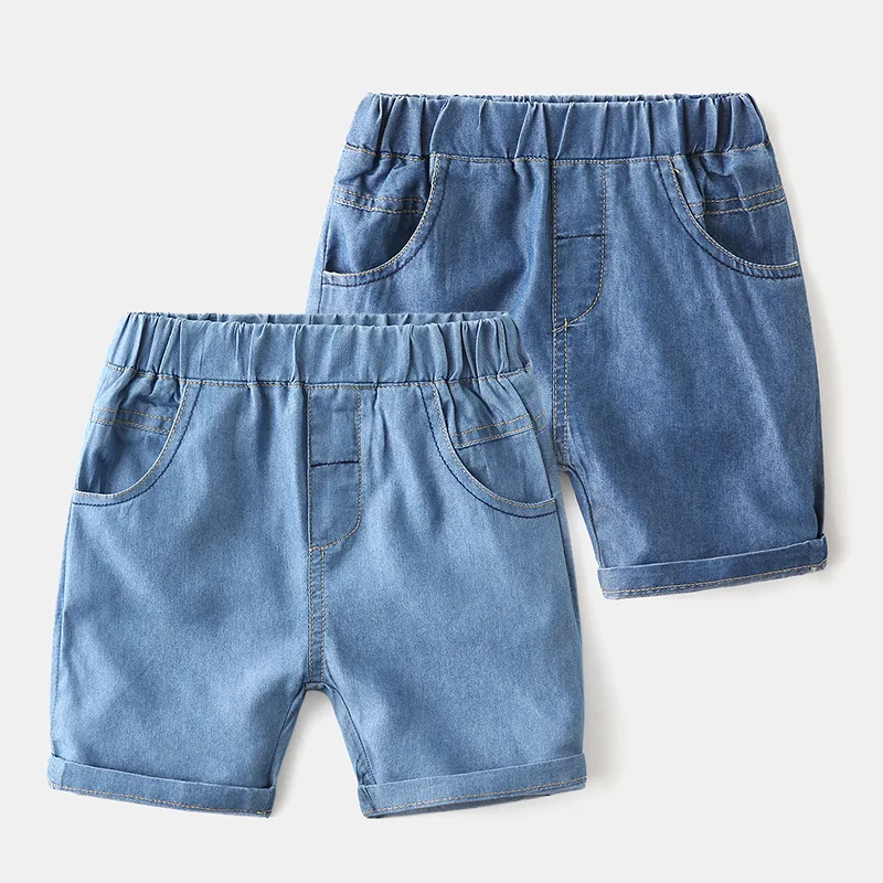 blue baby shorts