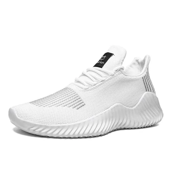 

Sneakers Men Flyknit Breathable Casual Male Footwear Light Big Size Tenis Masculino Adulto Support Dropshipping 39-47