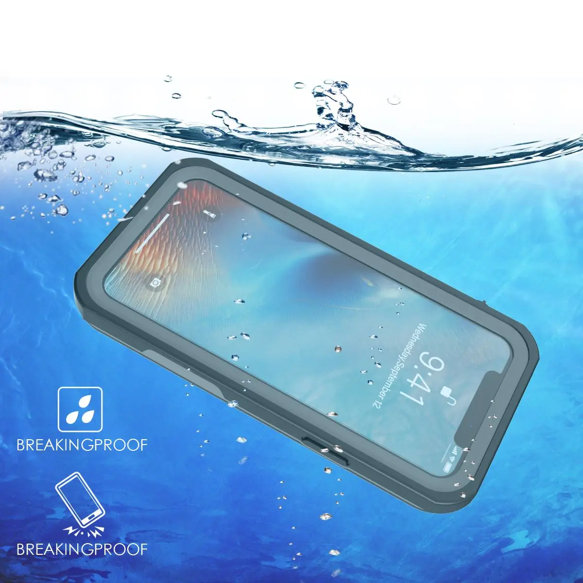 IP68 Водонепроницаемый чехол для iPhone 11 Pro 5,8 '' чехол Полная защита тела ударопрочный и защищает от грязи устойчивый к царапинам чехол для телефона