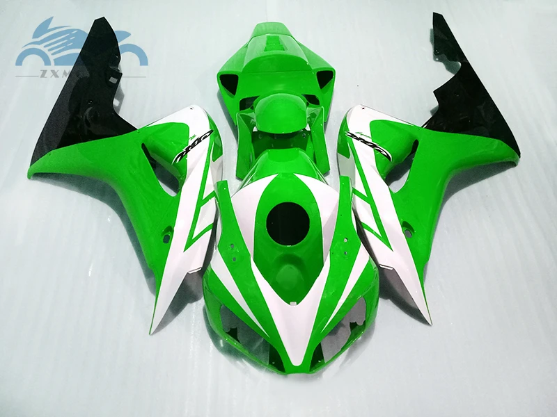 Индивидуальные Инъекции обтекатель комплект Подходит для Honda CBR1000RR 2006 2007 CBR 1000RR 06 07 Белый Зеленый черные наборы для гостинцев кузов XY35