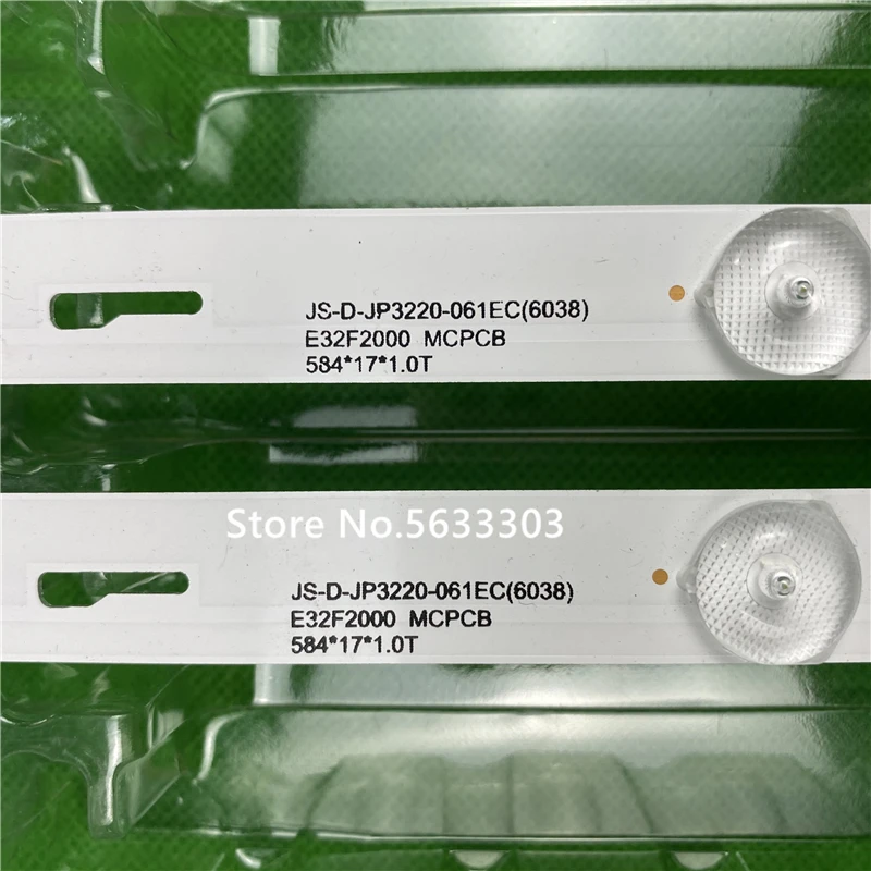 Светодиодная лента blaklight 6 ламп для AKAI JS D JP3220 061EC E32F2000 MCPCB AKTV3222 новая стандартная
