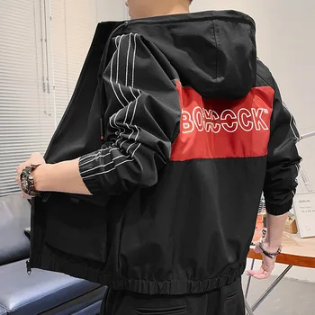 

2020 New Korean Trend Coat Men Spring and Autumn Ins Functional Tooling Jacket Wild Casual Spring Jacket