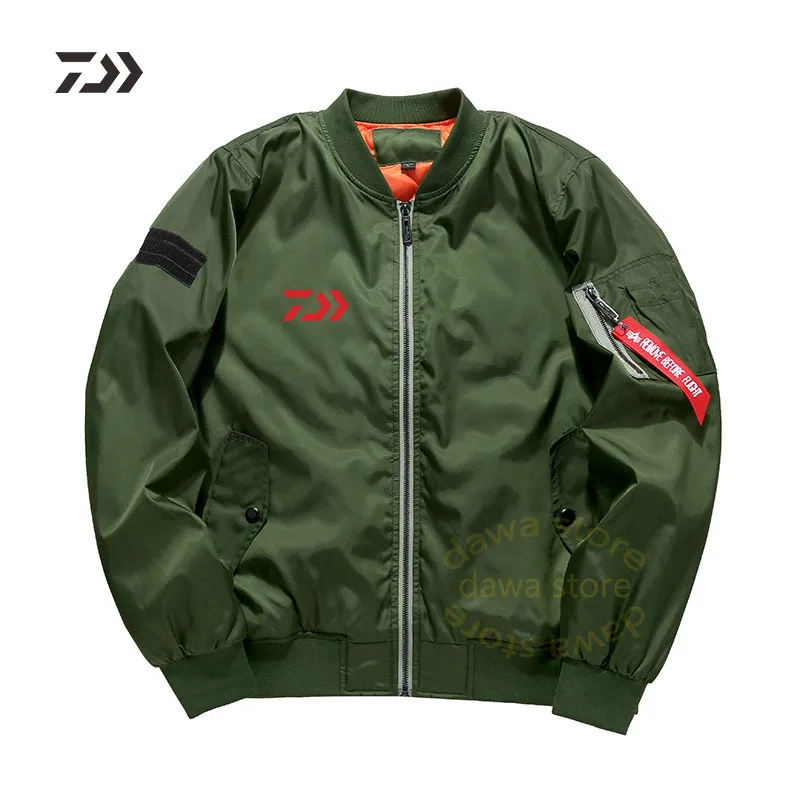 Daiwa Fishing Shirt Fish Logo Shirt Windproof Waterproof Fishing Jacket Men Breathable Fishing Jacket Fishing Clothing