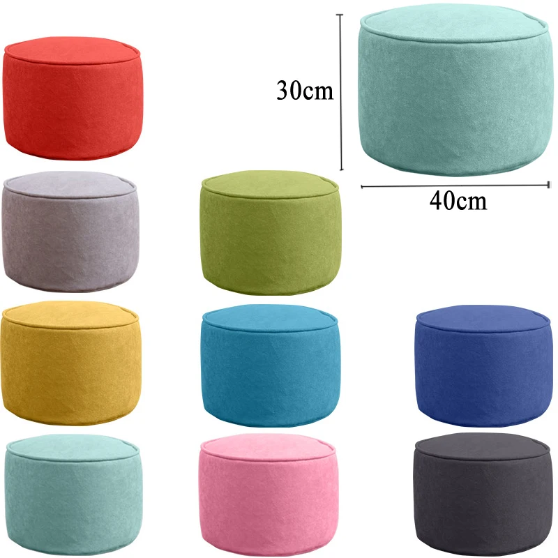 Сверхлегкий скандинавский винтажный домашний табурет на заказ османка круглая