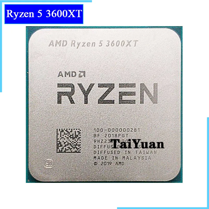 Процессор AMD Ryzen 5 3600XT R5 3 8 GHz 6-ядерный процессор с двенадцатью нитями 7NM 95W L3 = 32M