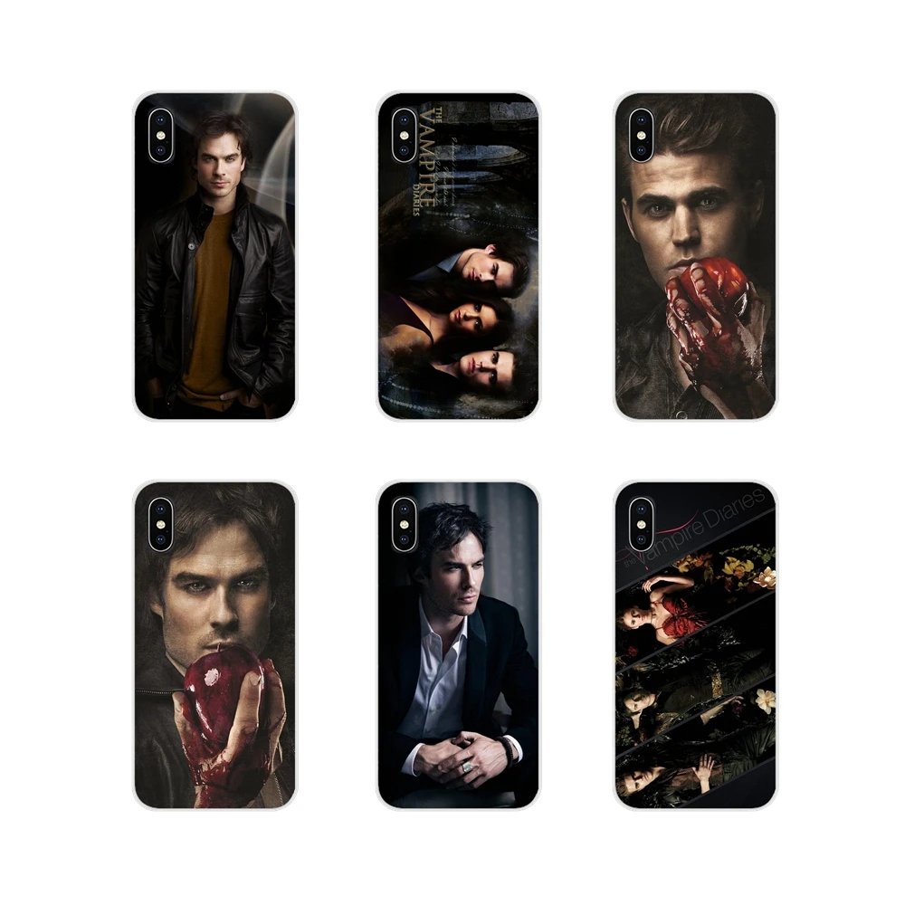 Popular Vampires Diaries Ian For Samsung Galaxy J1 J2 J3 J4 J5 J6 J7 J8 Plus 2018 Prime 2015 2016 2017 Mobile Phone Cases Covers | Мобильные