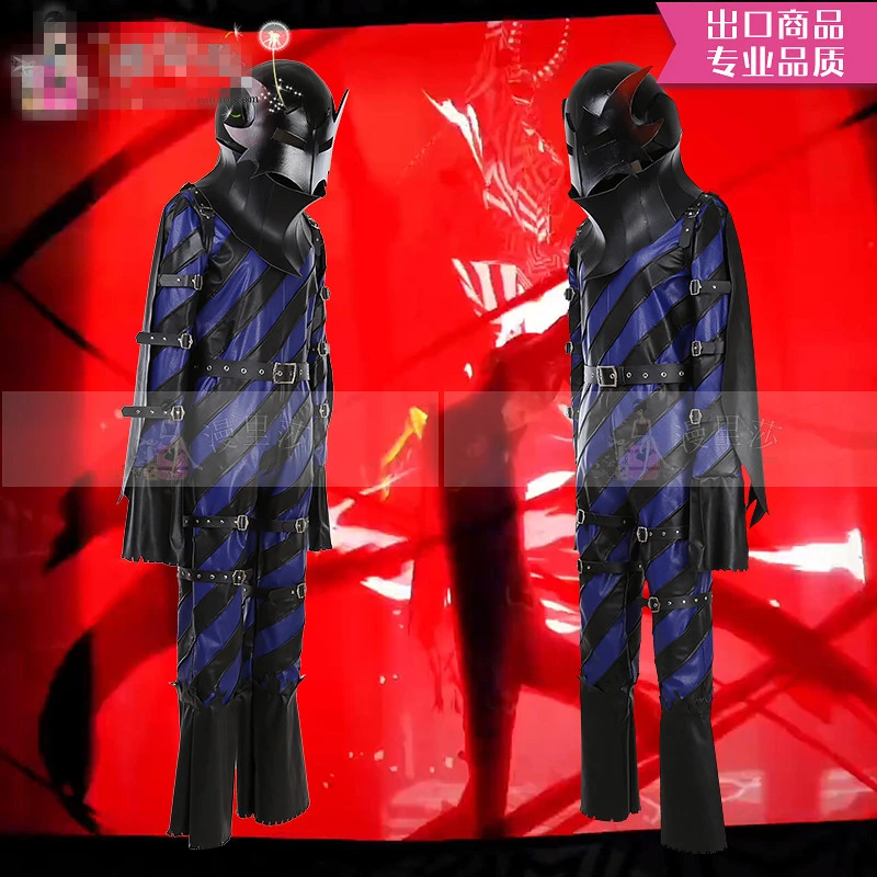 Игра Persona 5 Goro Akechi костюм аниме для косплея P5 костюм комбинезон Хэллоуин uniот H