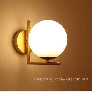 

Nordic contracted modern creative fashion wall lamp TV background wall art wall lamp