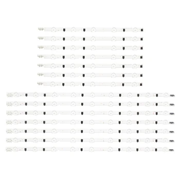 

(New Kit)14pcs/set LED strip Replacement for Samsung UE42F5300 D2GE-420SCB-R3 D2GE-420SCA-R3 2013SVS42F BN96-25306A 25307A