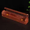 F Solid Wood Dual Use Incense Burner Handmade Wooden Indian Cone Stick Holders Lying Censer for India Sticks and Cones Base ► Photo 3/6