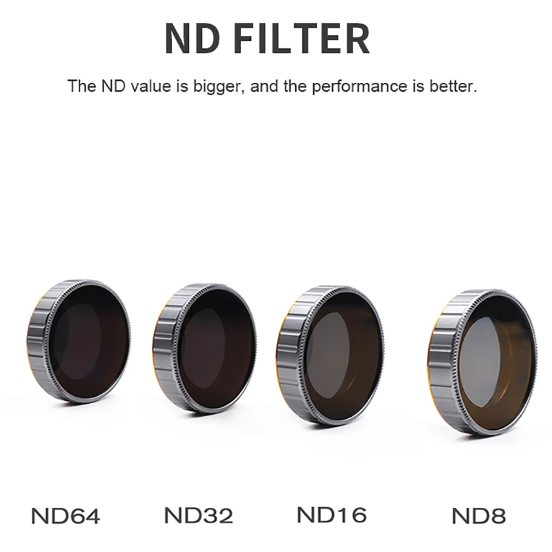 Lens Filter Waterproof Diving Filter Nd8/16/32/64 Angle Adjustable Filters for Osmo Action Protector