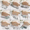 Trendy 2022 Vintage Boho Ethnic Earrings Sets for Women Sundry Earrings Bundles Jewelry Accessories Brand New Wholesale ► Photo 2/6