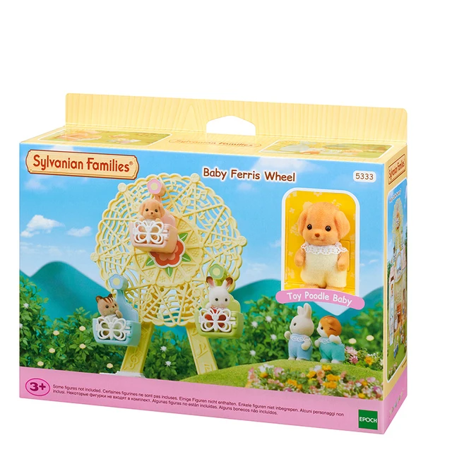 Sylvanian Families Dollhouse Furniture Accessories Baby Ferris Wheel w/1 Figure New 5333 2