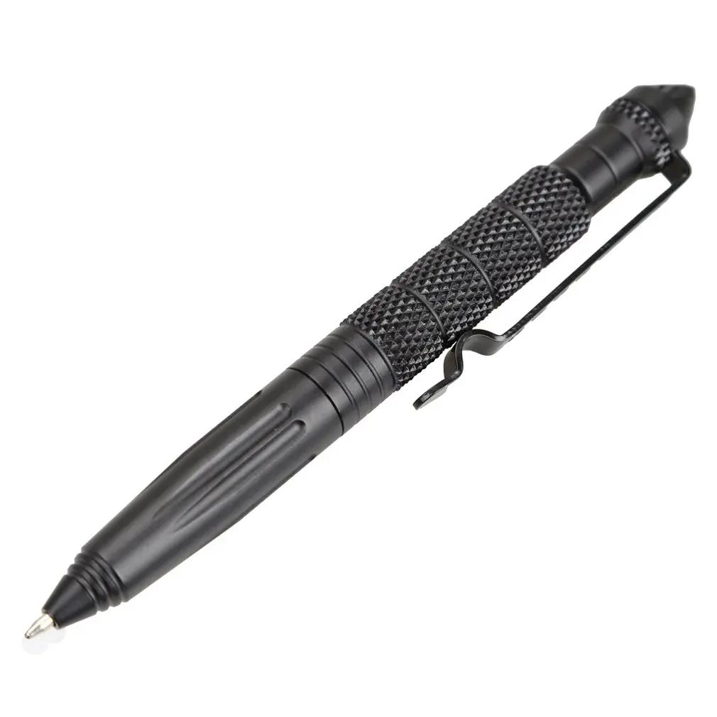 

1Pcs Multi-Functional Pen Tactical Tungsten Steel Rotating Unisex Tool Pen Window Glass Metal Ballpoint Multifunctional