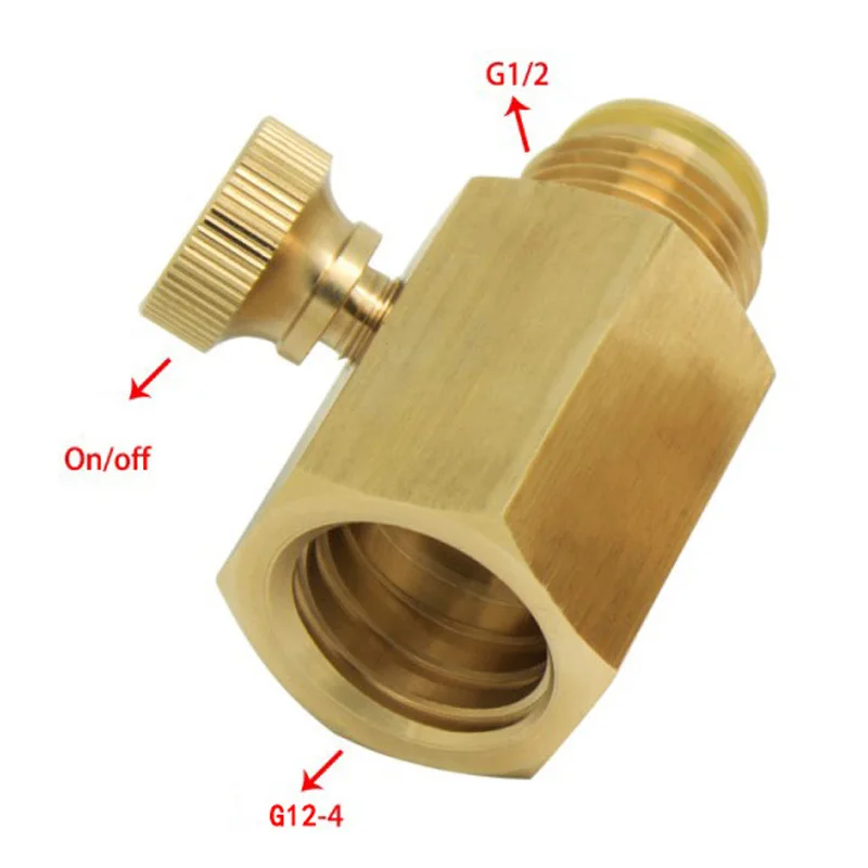 

W21.8 G1/2 TR21 Soda Bottle CO2 Cylinder Refill Filling Adapter Connector Tool