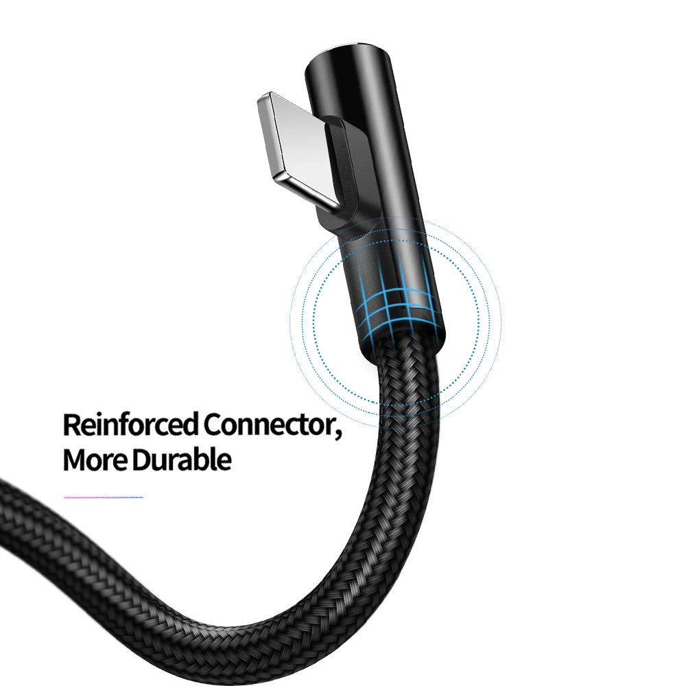 MCDODO синий светильник USB кабель для iPhone X XS Max XR 6s iPad Быстрая зарядка для iPhone кабель для зарядного устройства кабель для передачи данных кабели для мобильных телефонов