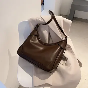 

Female Shoulder Bags Scrub Leather Bag For Women Vintage Luxury Crossbody Bag 2020 New Fashion Casual Ladies Handbags And Pures