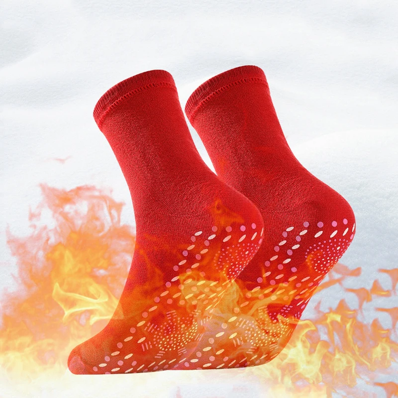 

Foot Massage Physiotherapy Therapy Socks Tourmaline Magnetic Socks Self-heating Massage Socks Arthritis Leg Pain Feet Massage