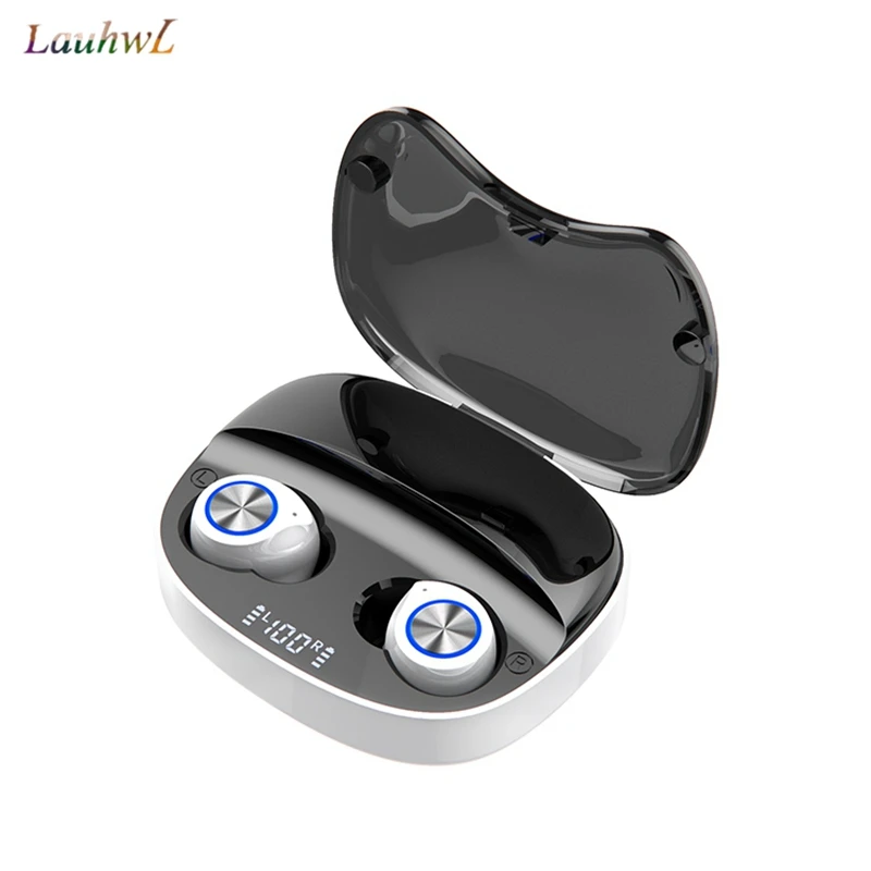 TW90 tws беспроводная Bluetooth гарнитура V5.0 частный цифровой дисплей большая емкость