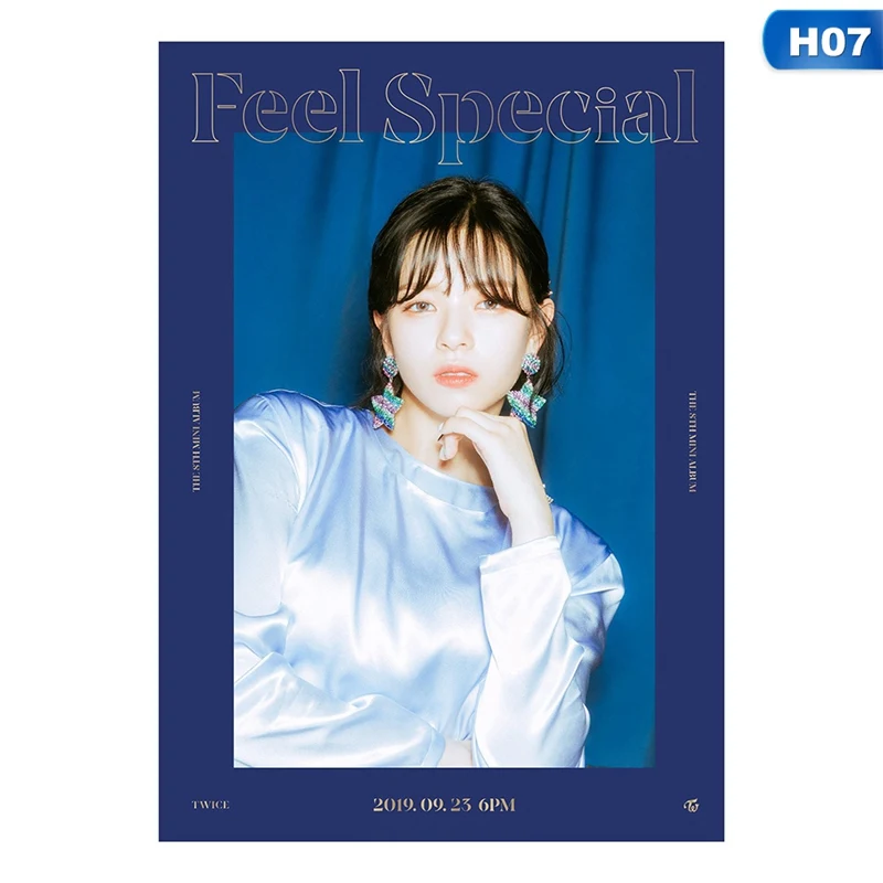 07 1 шт. Kpop Twice Feel Special Concert Hand support ткань для баннер висящий плакат для фанатов коллекция подарок - Цвет: 07