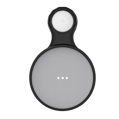 Black Google Home мини-Настенный Чехол, компактные аксессуары, подставка, вешалка, держатель для защиты Google Home, Мини голосовой помощник - Цвет: Black