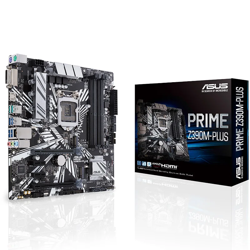 Новинка для ASUS PRIME Z390M-PLUS Оригинальное гнездо для материнской платы LGA1151 DDR4 Z390 настольная материнская плата