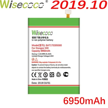 

Wisecoco BAT17S305580 6950mAh New Powerful Battery For DOOGEE S30 S 30 Phone Battery Replacement + Tracking Number