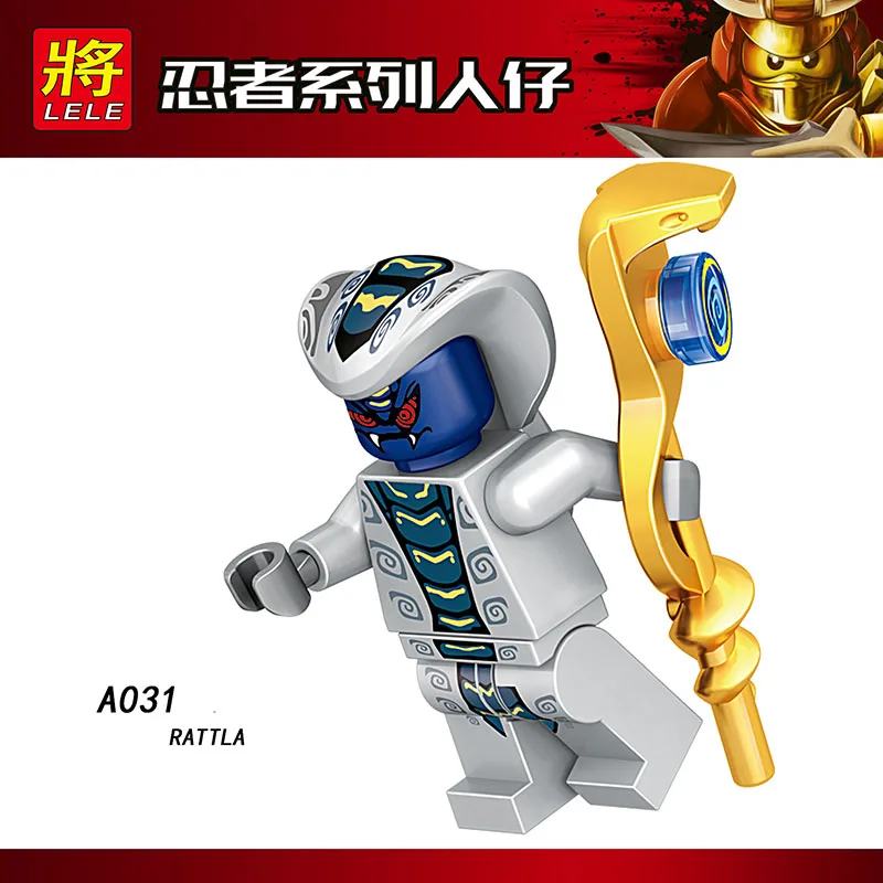 

Single Sale Compatible LegoINGlys Ninja Mini Fgure CHOP RAI SKALES ACIDICUS PYTHOR Bricks Blocks Learning Toys For Boys Gifts