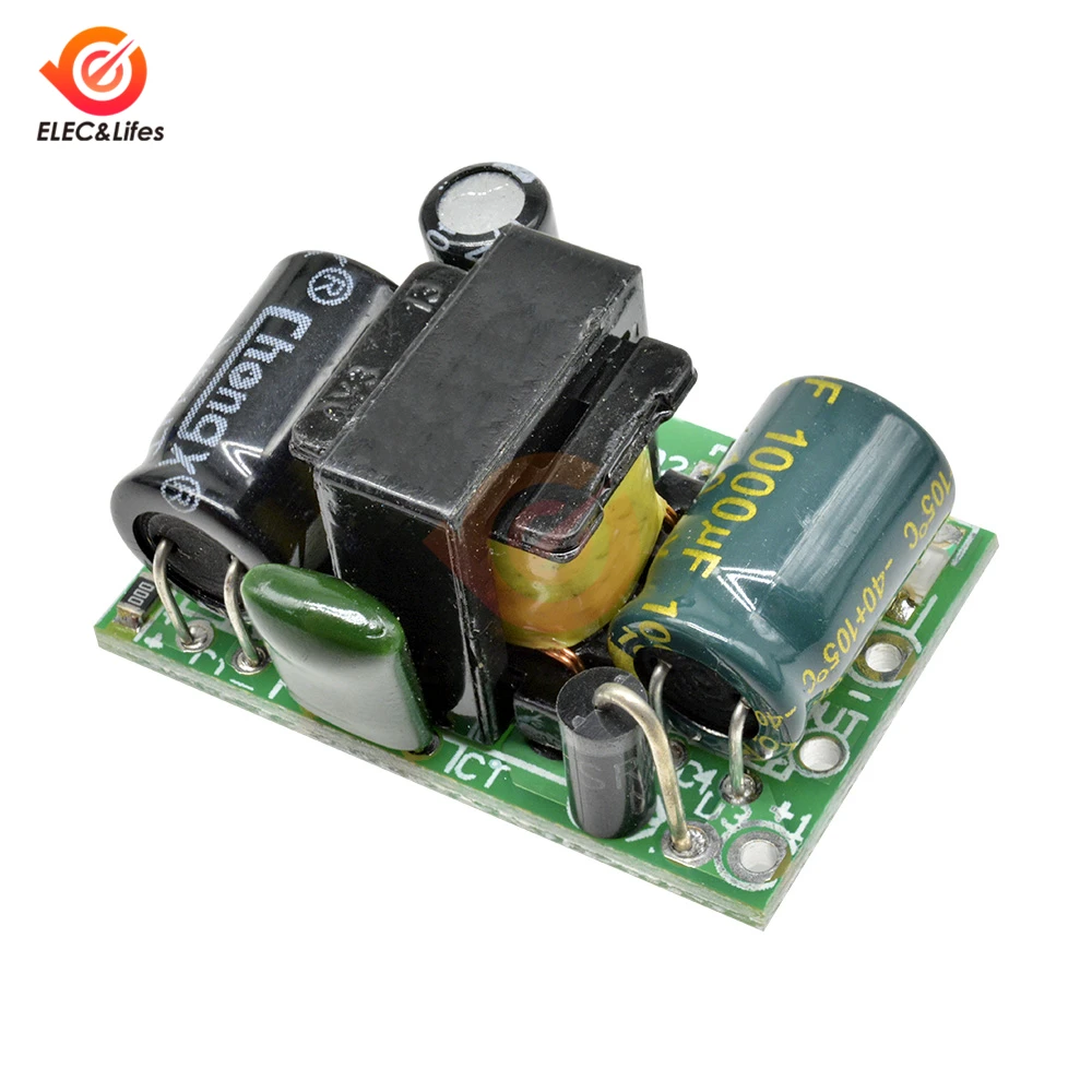 

AC-DC 5V 800mA Buck Converter Isolation Step Down Module 110V 220V to DC 5V step-down Power Supply Module Voltage Regulator