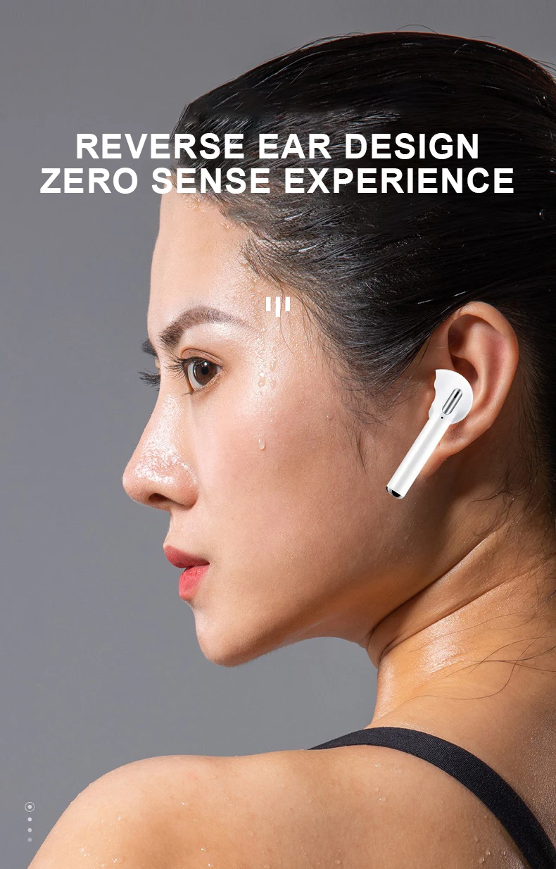 Newsmine P30 Earphone Portable Bluetooth 5.0 Earphones Wireless Sports Running Stereo Earbuds Support Separate Connections
