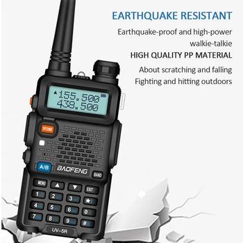 

US Plug Intercom Walkie Talkie 5W UHF Two-Way Radio Station Transceiver Two Way Radio Communicator Audio Intercom System